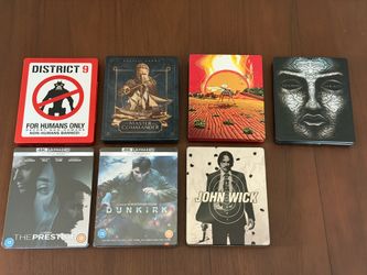 4k Movies - Steelbook Lot
