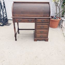 Vintage Roll Top Desk 