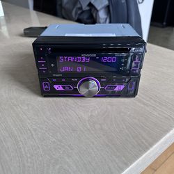 Kenwood double din car stereo