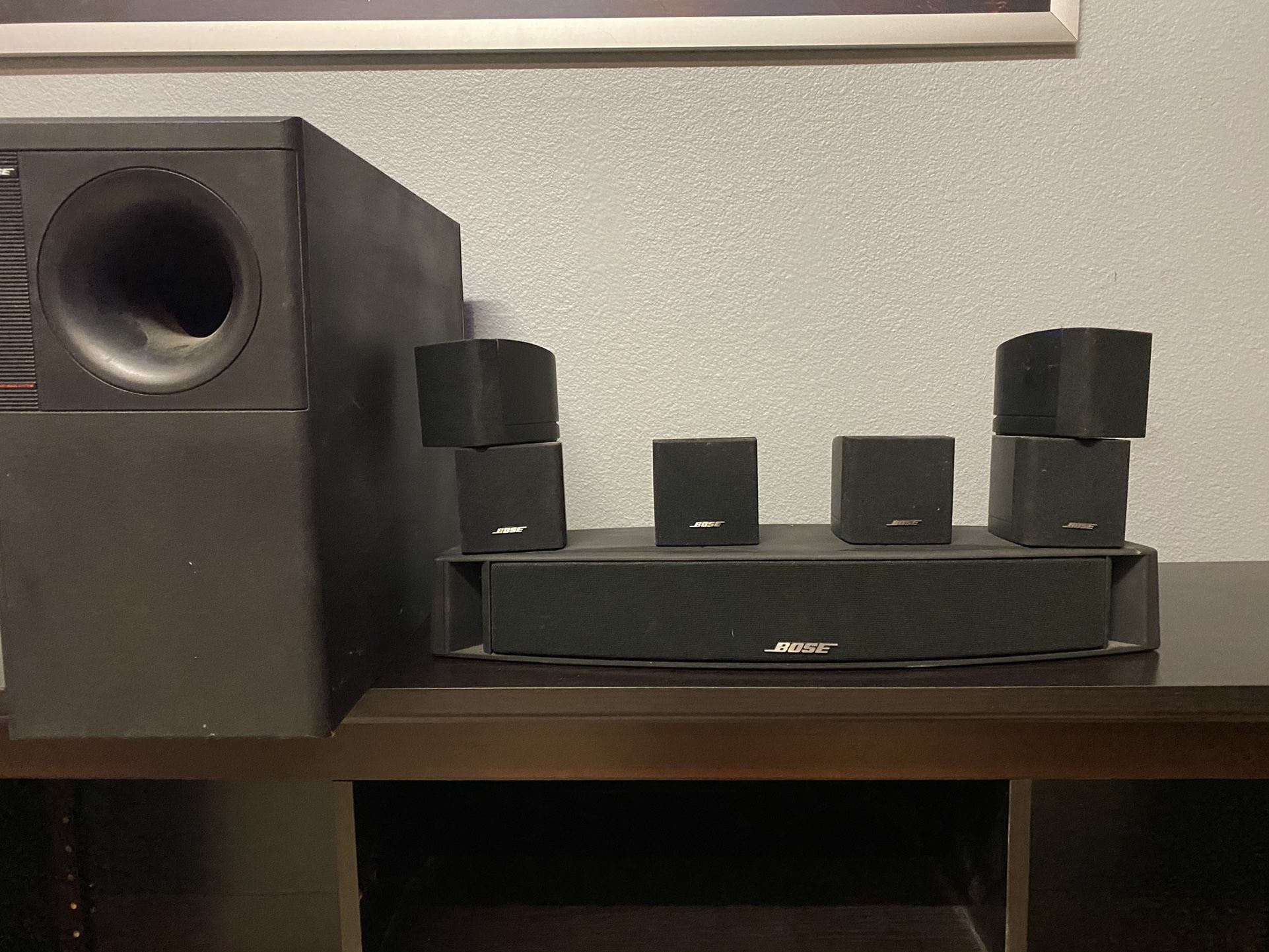 Speakers Only. Bose Surround Sound $180