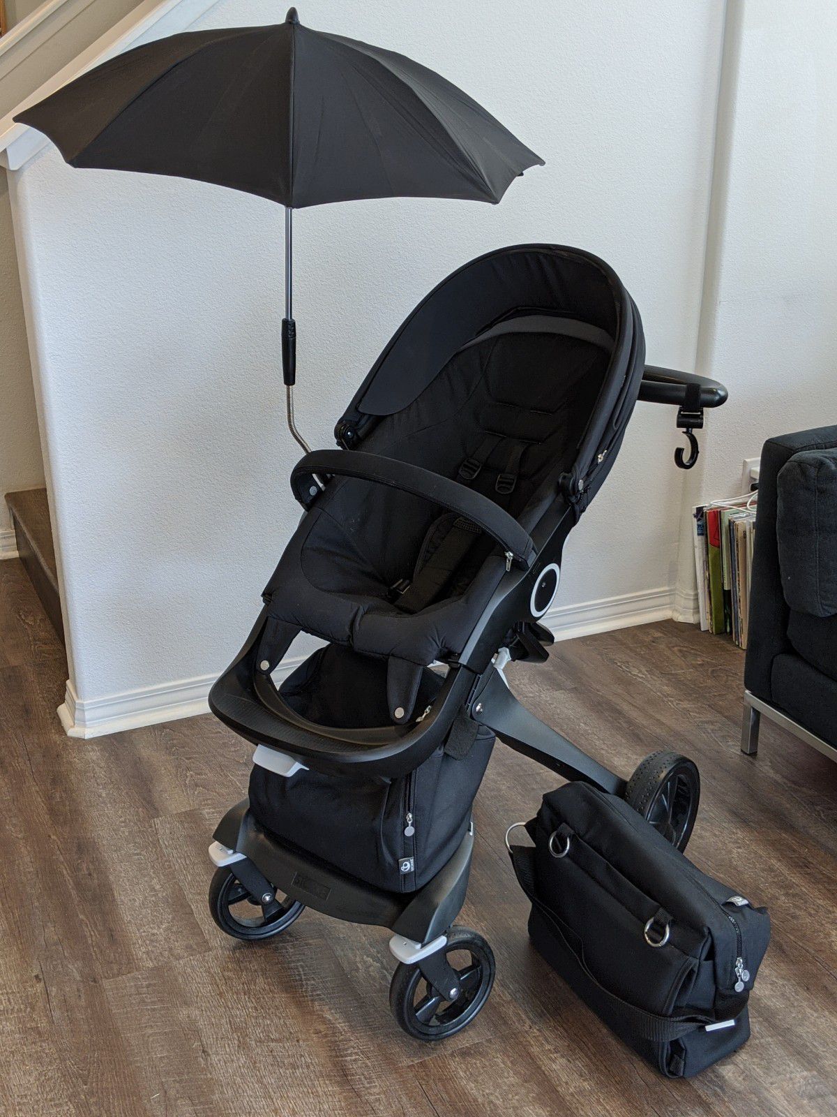 Stokke® Xplory BLACK + accessories, GREAT CONDITION