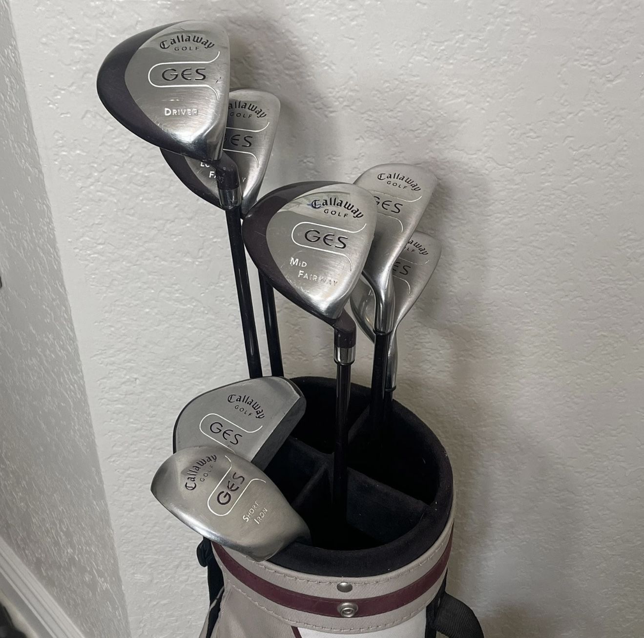 Callaway GES Women's Golf Set With Callaway Golf Bag 7 Clubs Full Set RH