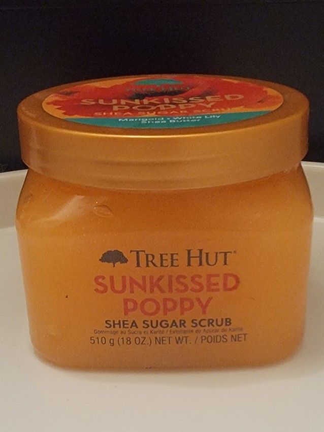  Hut Sunkissed Poppy Shea Sugar Scrub