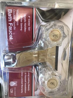 Bathroom faucet brand new in package