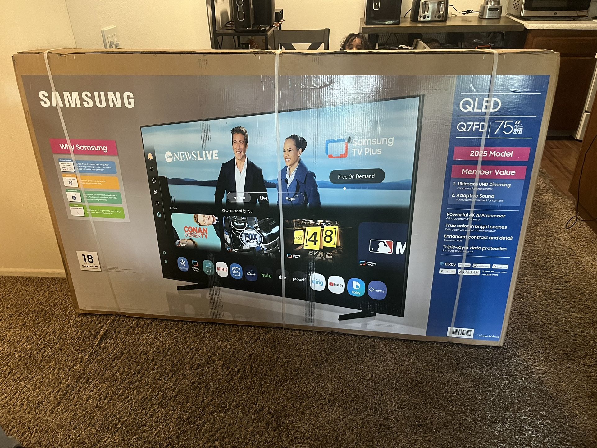 Samsung QLED Q7FD 75 INCH Tv