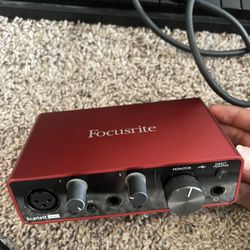 Focusrite Scarlett Solo 3 Interphase