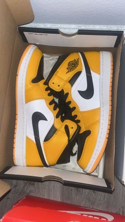 Yellow Nikes Size 8.5 Men