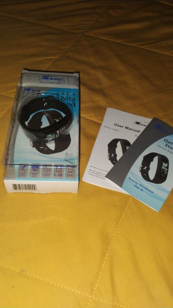 Activity Wristband And Blood Pressure Monitor