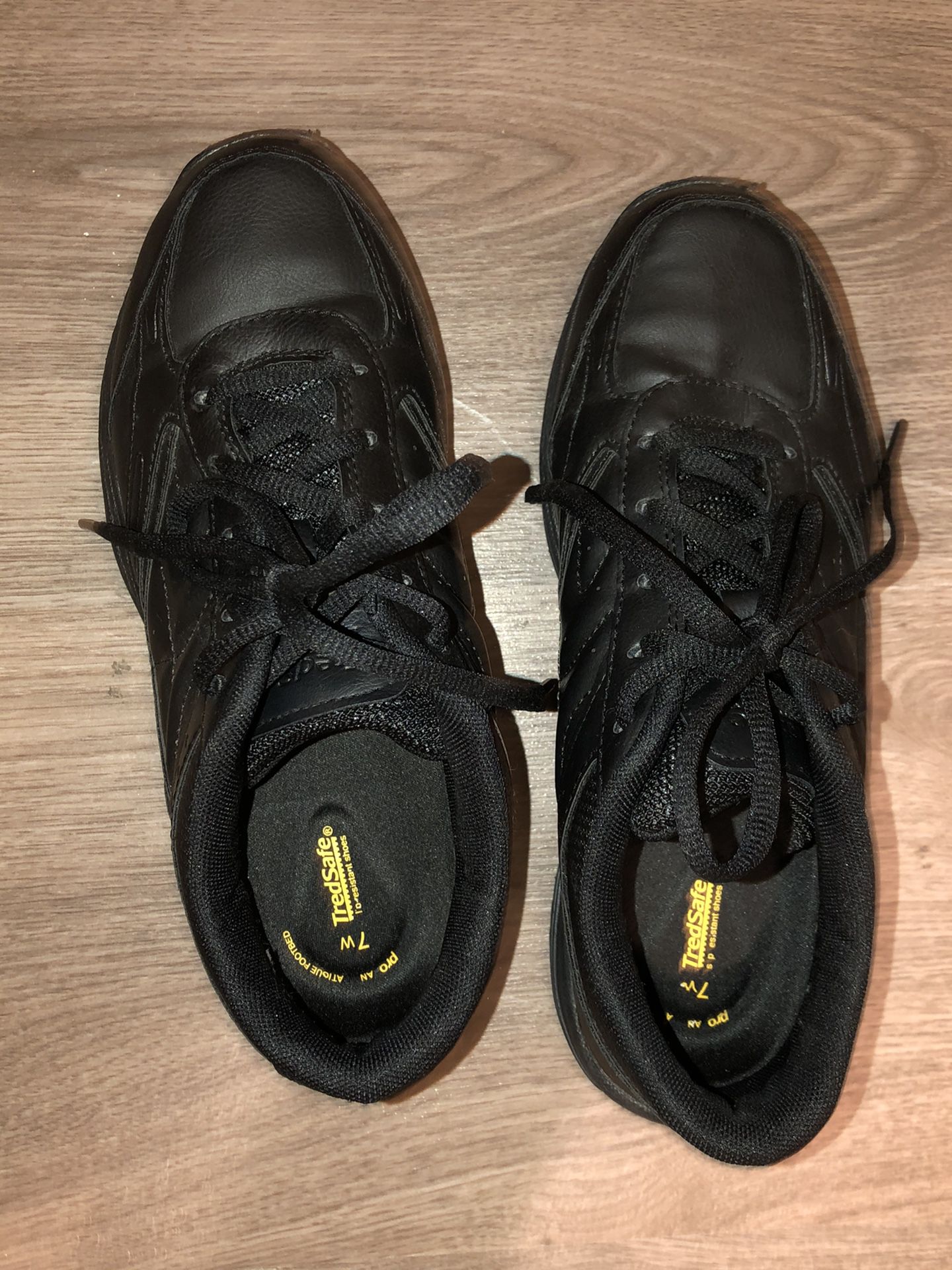 Tred safe non-slip shoes (work-related typically)