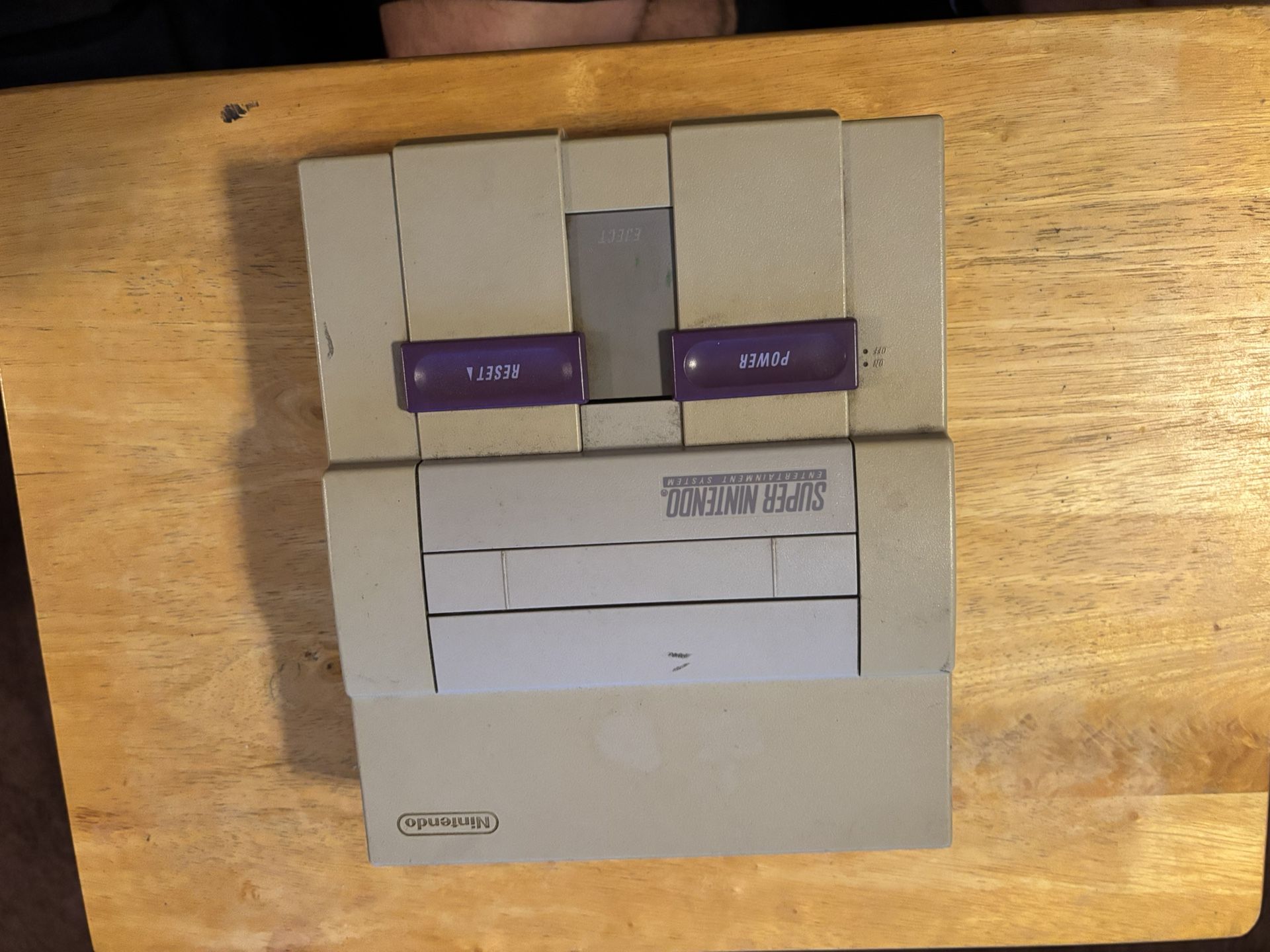 Vintage Nintendo SNES Controller + AV/Power Cable Bundle