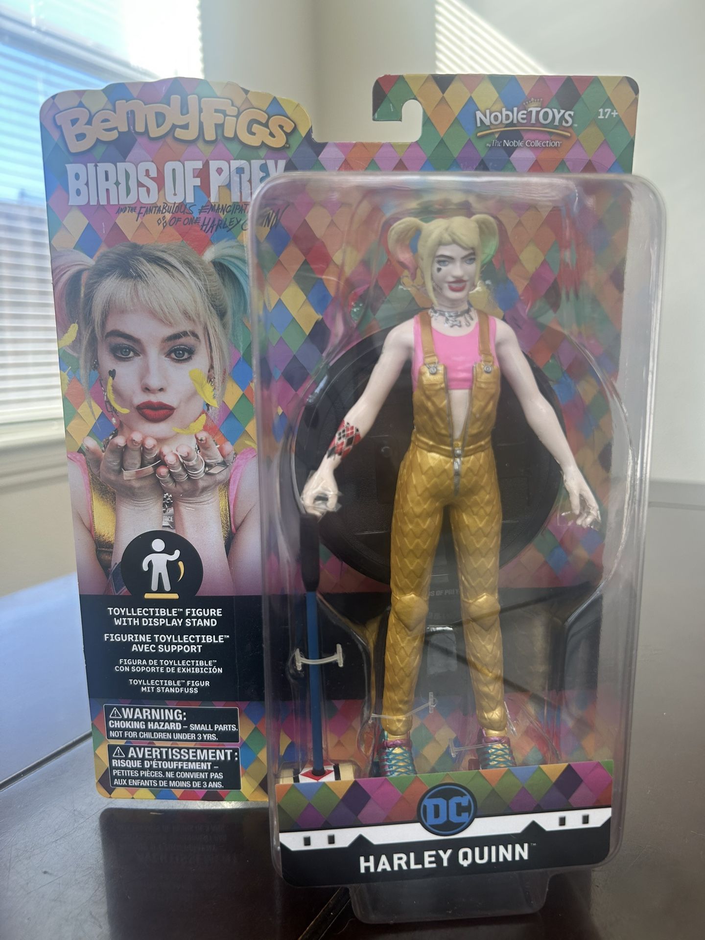DC Harley Quinn Birds Of Prey Bendyfigs Noble Toys