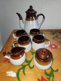 MCM earthenware coffee set