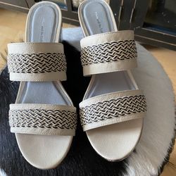 Wedge Woven Slip-ons 10
