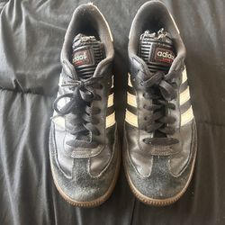 Women's Black Adidas Sambas Sz 7