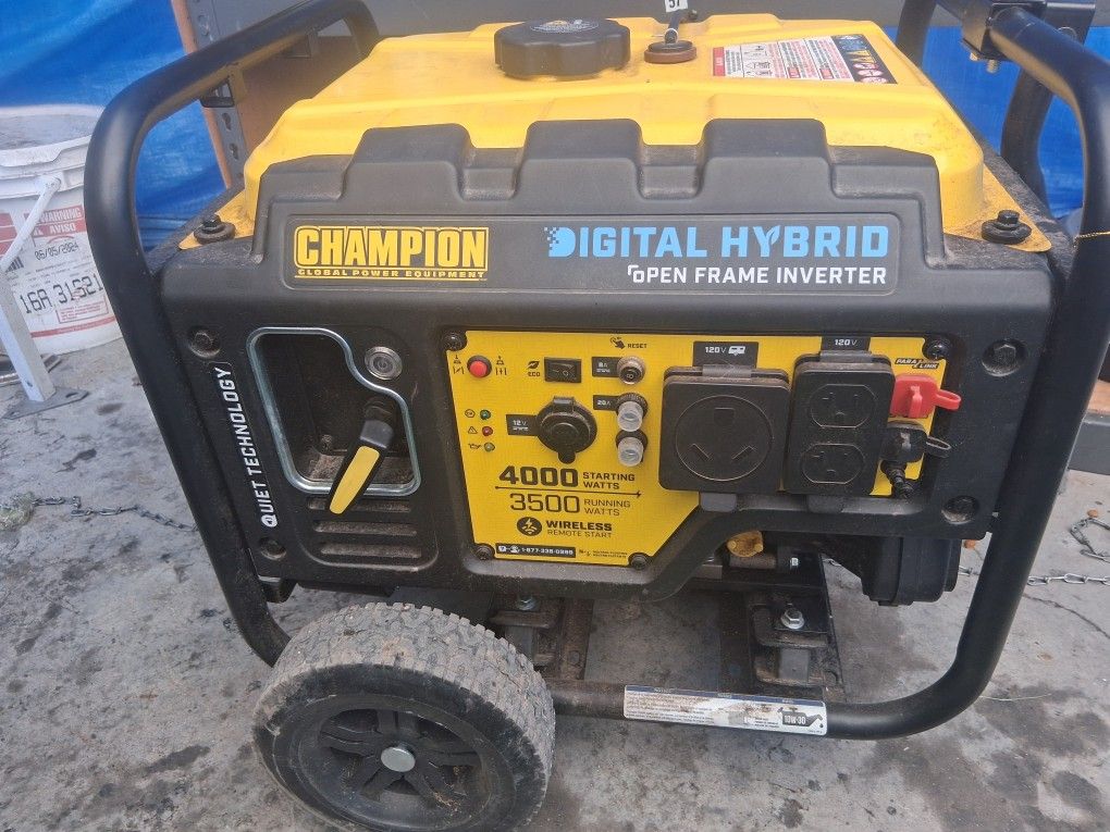 3500/4000 Champion Hybrid Generator