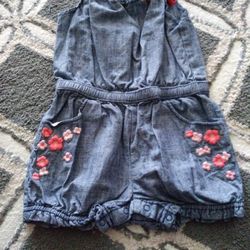 2T Light Denim Short Jumper