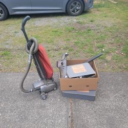 Ancient Vacuum With Attachments 