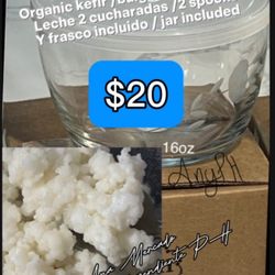 Princess House Frasco Y 2 Cucharadas De Bulgaros Lech/ Jar Plus 2 Spoon  Kefir