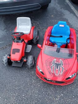 SPIDERMAN AND TRACTOR