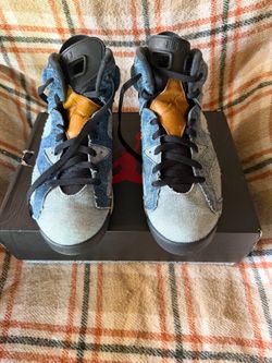 Air Jordan 6 Retro Denim Sneakers