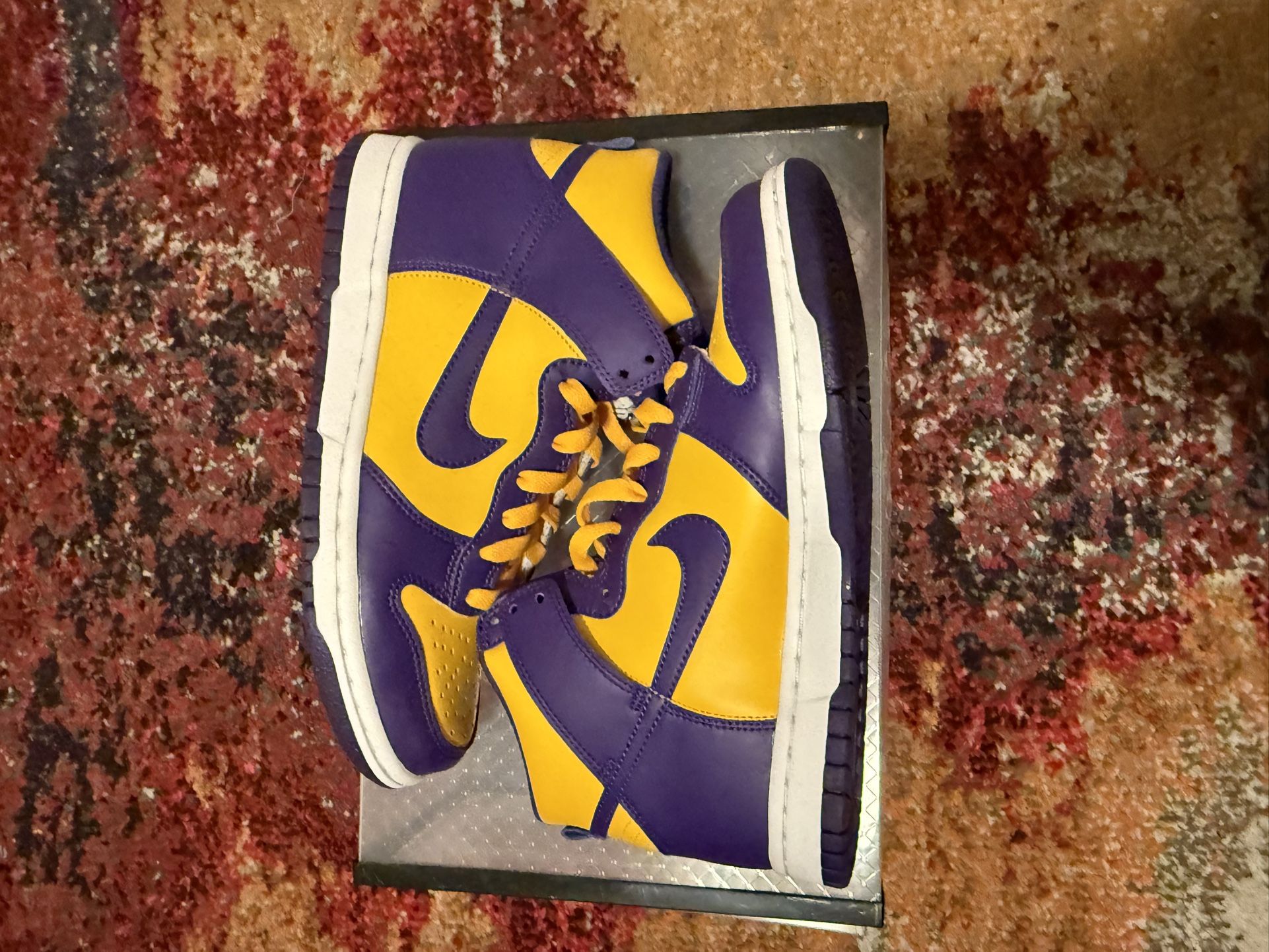 Nike Dunks High, Lakers 