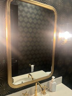Gold Vanity Mirror