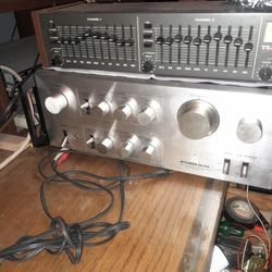 Mitsubishi Da-10 Amplifier With Preamp