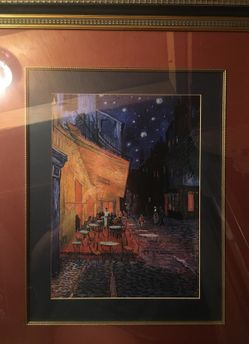 Framed artwork van gough