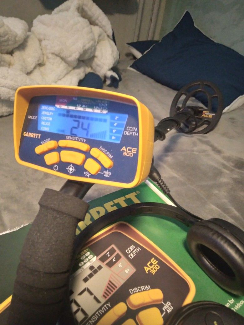 Garrett Ace 300 Metal Detector.