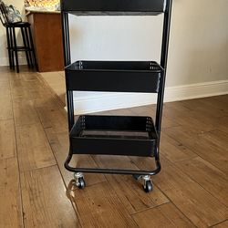 Storage metal table