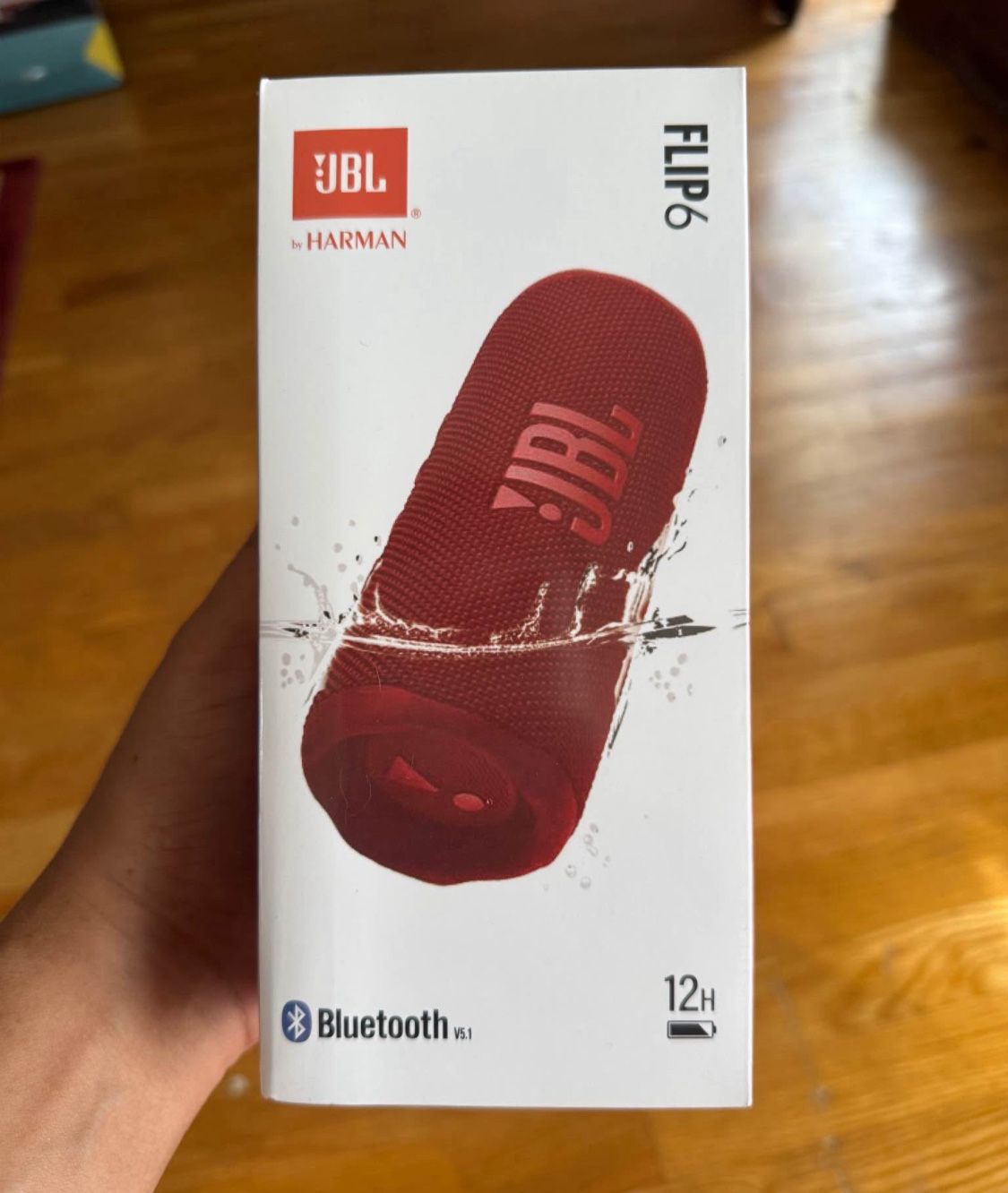 JBL Flip 6 Bluetooth Speaker Red