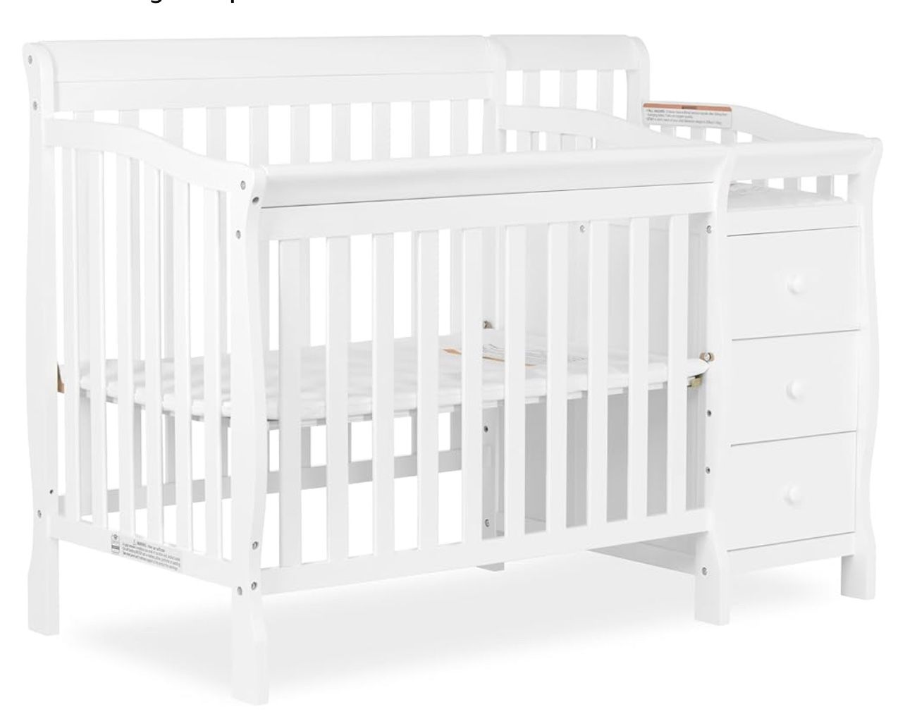 Dream On Me Mini Crib And Changing Table