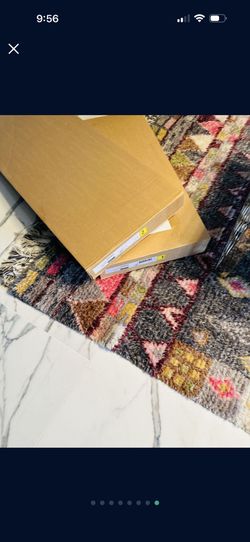 White Wood Vanity with 4 drawers 48 "