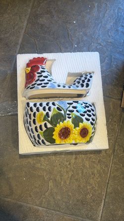 Rooster cookie jar