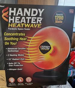 Handy Heater Heatwave Parabolic Space Heater