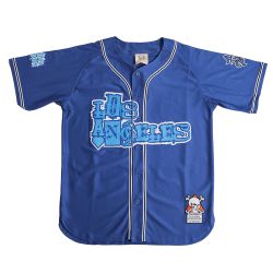 BRAND X THE MARATHON CONTINUES YOUTH BASEBALL JERSEY (ROYAL)