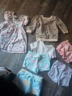 Baby Girl Clothing Bundle 7 Pieces
