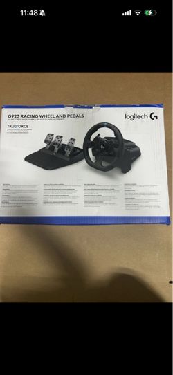 Logitech G923 Racing Wheel and Pedals