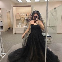 Black Wedding Dress