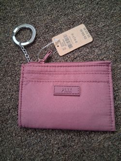 Victoria's Secret PINK Card Wallet with Keychain