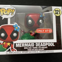 Funko Pop Marvel Deadpool Mermaid 321 Target Exclusive