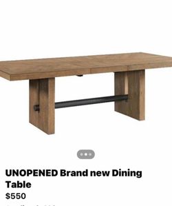 Dining table- brand new
