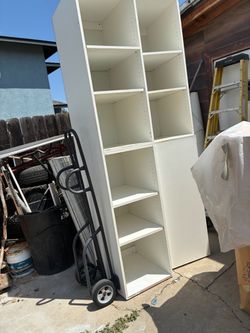 2 BEAUTIFUL CABINETS GREAT CONDITION ONE FOR $35 OR 2 FOR $55