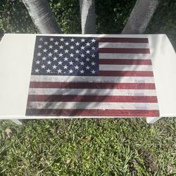 American Flag Coffee Table