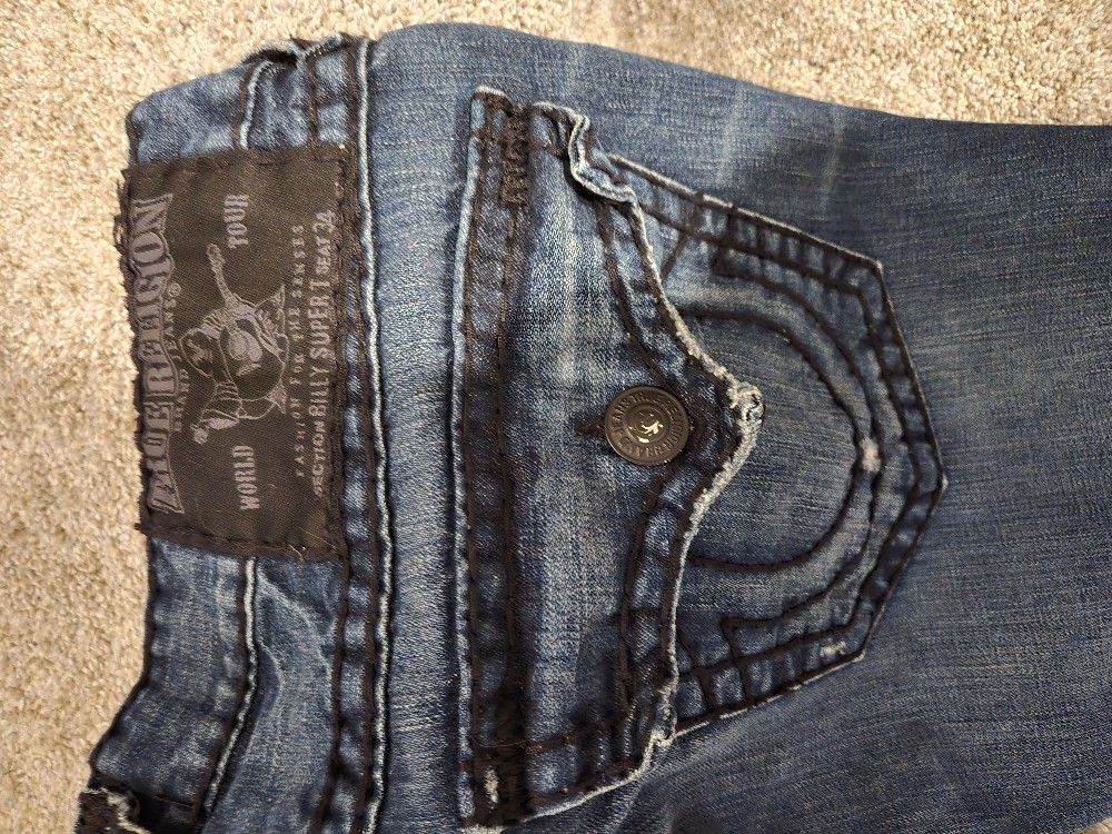 True Religion Size 36 Billy