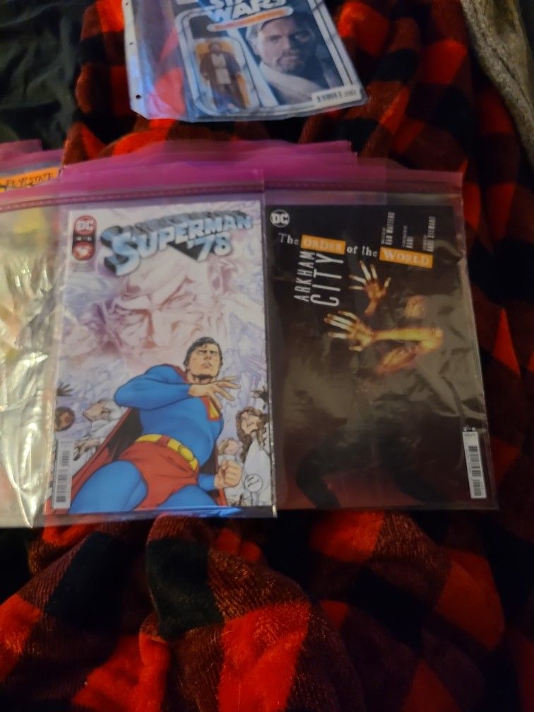 Comics (Bruce Lee, DC, Star Wars)