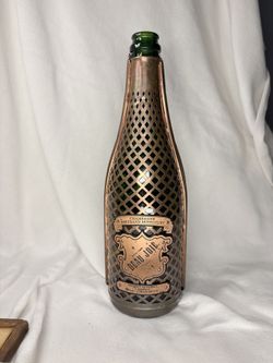 Caged Champagne Bottle Beau Joie Brut Empty
