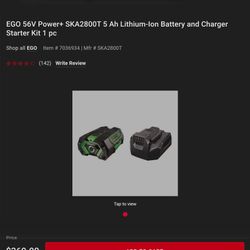 Ergo Battery And Charger