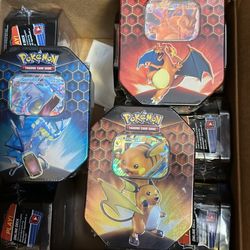 2019 Pokemon Hidden Fates Tins
