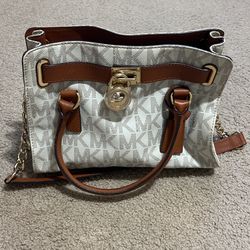Michael Kors Hamilton, Large Tote Bag Vanilla